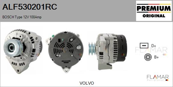FLAMAR ALF530201RC - Alternator car-mod.net