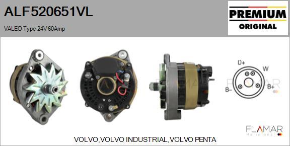 FLAMAR ALF520651VL - Alternator car-mod.net