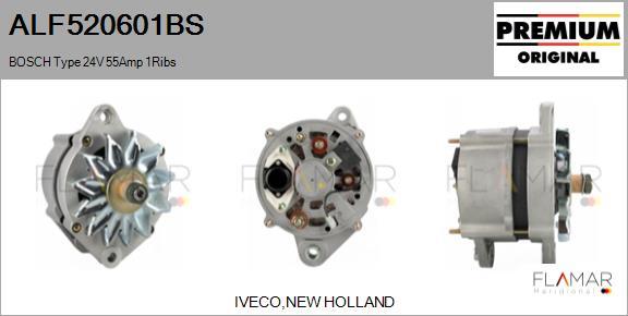 FLAMAR ALF520601BS - Alternator car-mod.net