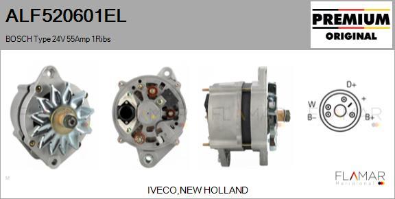 FLAMAR ALF520601EL - Alternator car-mod.net