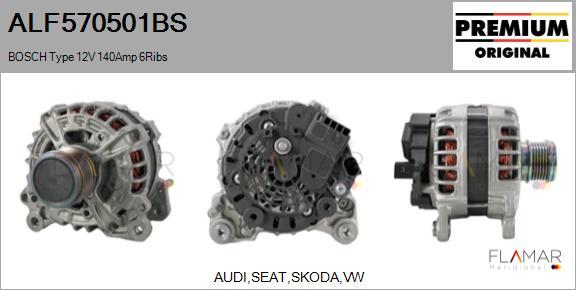 FLAMAR ALF570501BS - Alternator car-mod.net