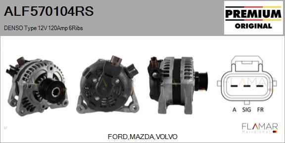FLAMAR ALF570104RS - Alternator car-mod.net
