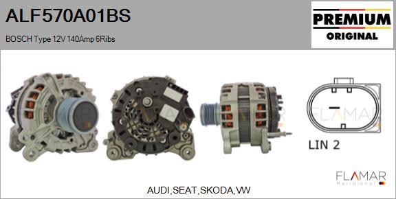 FLAMAR ALF570A01BS - Alternator car-mod.net
