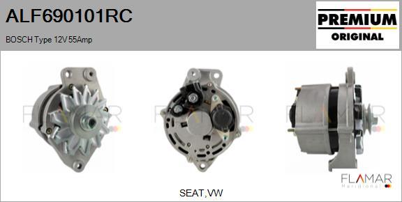 FLAMAR ALF690101RC - Alternator car-mod.net