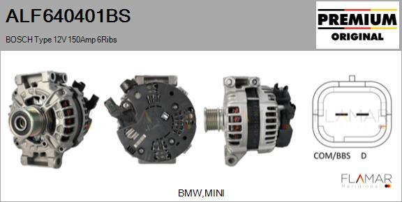 FLAMAR ALF640401BS - Alternator car-mod.net