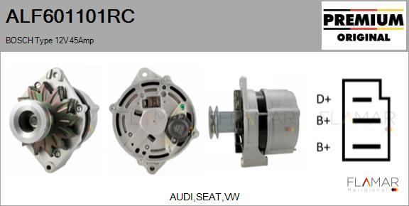 FLAMAR ALF601101RC - Alternator car-mod.net