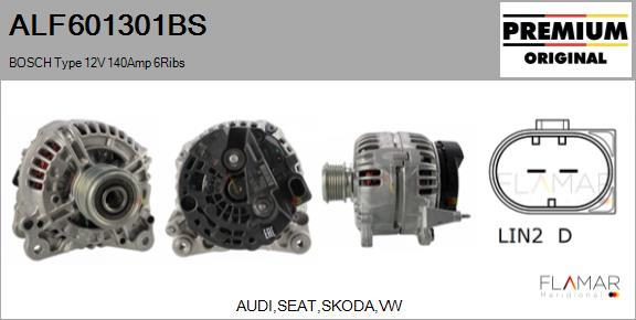 FLAMAR ALF601301BS - Alternator car-mod.net