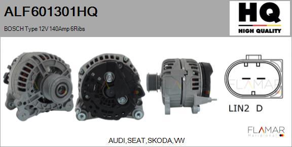 FLAMAR ALF601301HQ - Alternator car-mod.net