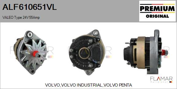 FLAMAR ALF610651VL - Alternator car-mod.net
