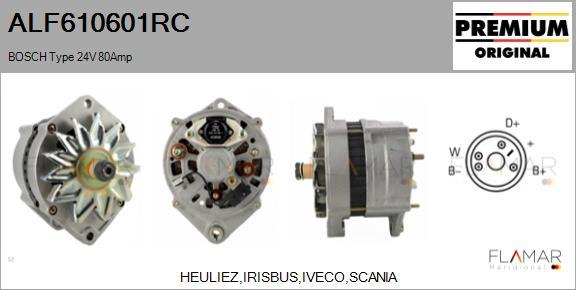 FLAMAR ALF610601RC - Alternator car-mod.net