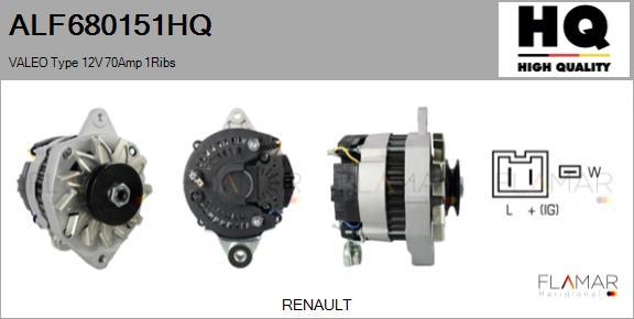 FLAMAR ALF680151HQ - Alternator car-mod.net
