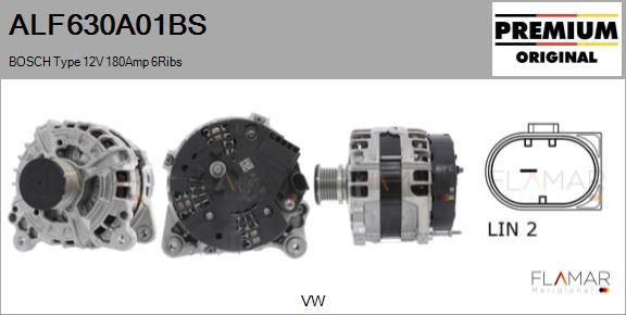 FLAMAR ALF630A01BS - Alternator car-mod.net