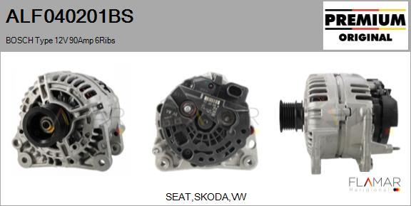 FLAMAR ALF040201BS - Alternator car-mod.net