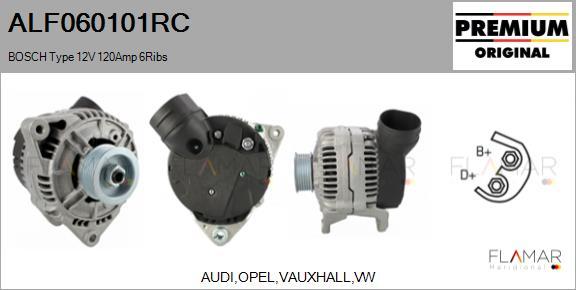 FLAMAR ALF060101RC - Alternator car-mod.net