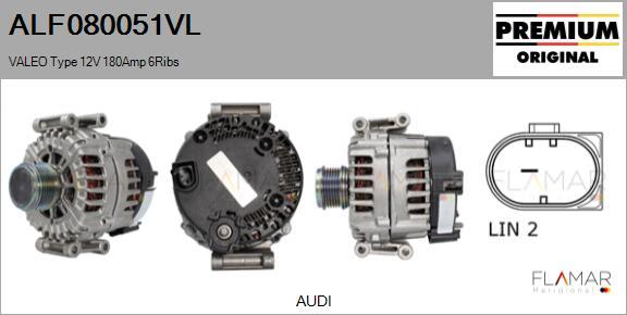 FLAMAR ALF080051VL - Alternator car-mod.net