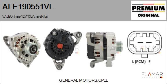 FLAMAR ALF190551VL - Alternator car-mod.net
