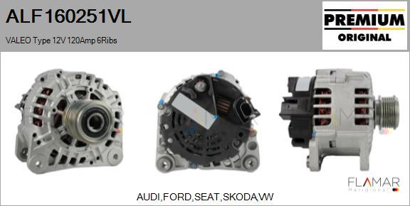 FLAMAR ALF160251VL - Alternator car-mod.net