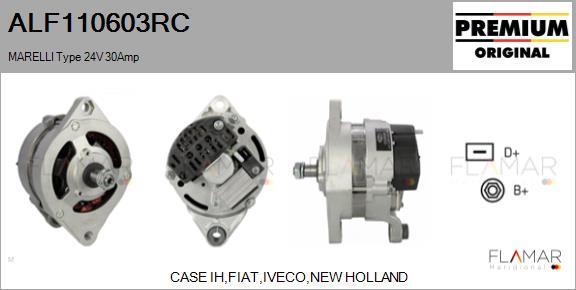 FLAMAR ALF110603RC - Alternator car-mod.net