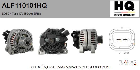 FLAMAR ALF110101HQ - Alternator car-mod.net