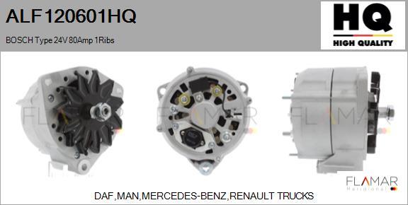 FLAMAR ALF120601HQ - Alternator car-mod.net