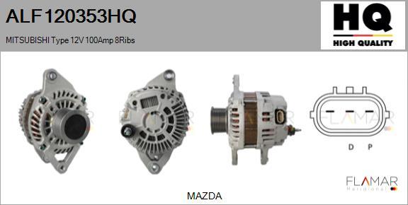 FLAMAR ALF120353HQ - Alternator car-mod.net