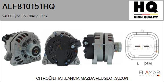 FLAMAR ALF810151HQ - Alternator car-mod.net