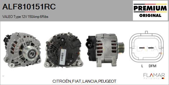 FLAMAR ALF810151RC - Alternator car-mod.net