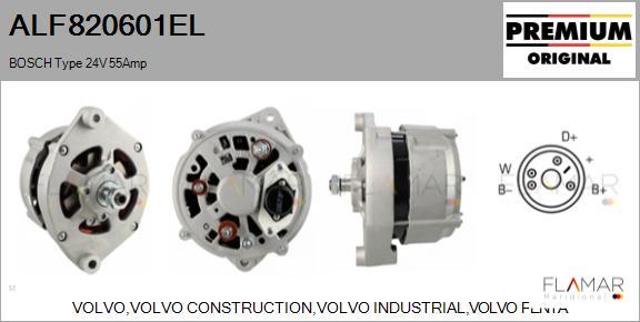FLAMAR ALF820601EL - Alternator car-mod.net