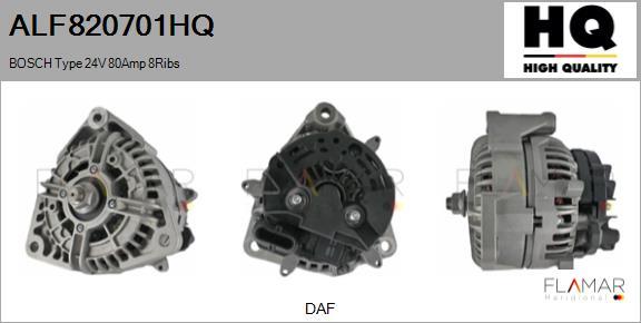 FLAMAR ALF820701HQ - Alternator car-mod.net