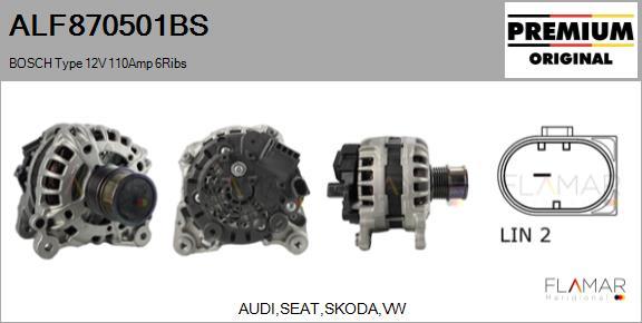 FLAMAR ALF870501BS - Alternator car-mod.net