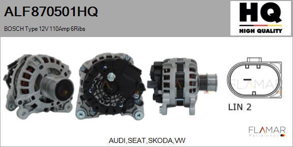 FLAMAR ALF870501HQ - Alternator car-mod.net