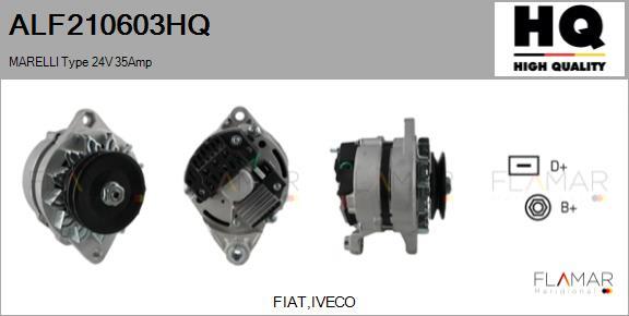 FLAMAR ALF210603HQ - Alternator car-mod.net