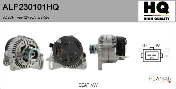 FLAMAR ALF230101HQ - Alternator car-mod.net