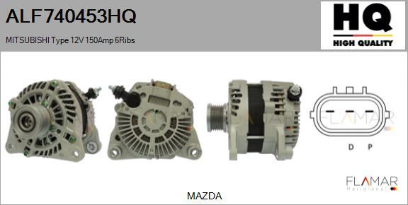 FLAMAR ALF740453HQ - Alternator car-mod.net