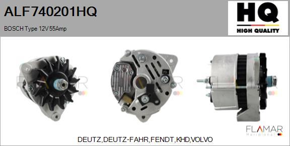 FLAMAR ALF740201HQ - Alternator car-mod.net