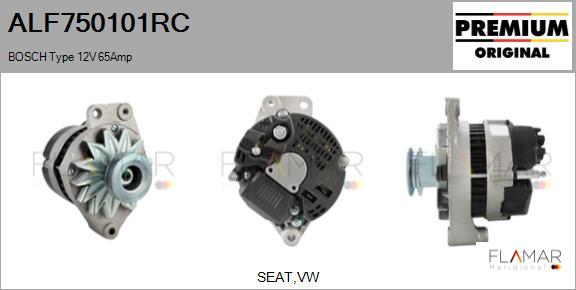 FLAMAR ALF750101RC - Alternator car-mod.net