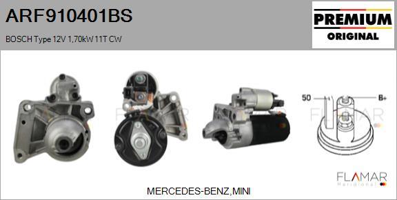 FLAMAR ARF910401BS - Starter car-mod.net