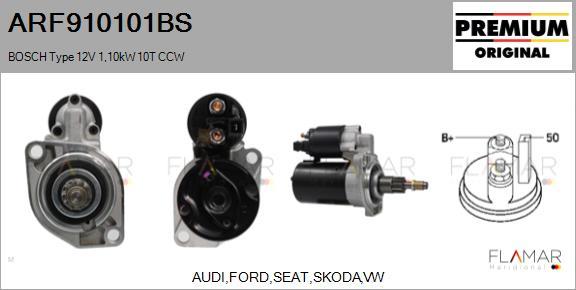 FLAMAR ARF910101BS - Starter car-mod.net