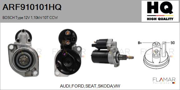 FLAMAR ARF910101HQ - Starter car-mod.net