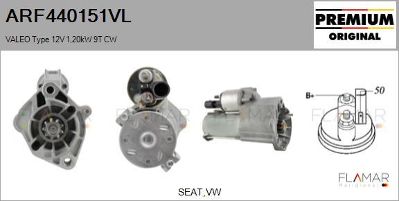FLAMAR ARF440151VL - Starter car-mod.net