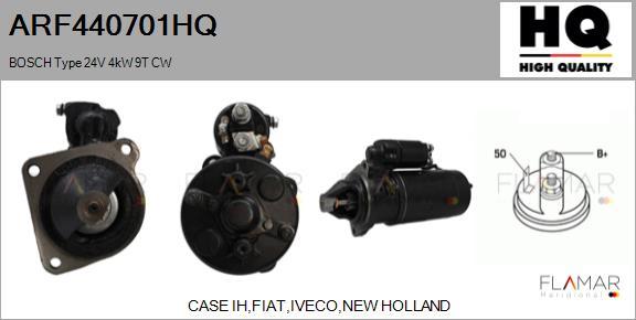 FLAMAR ARF440701HQ - Starter car-mod.net
