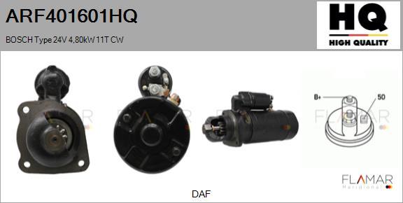 FLAMAR ARF401601HQ - Starter car-mod.net