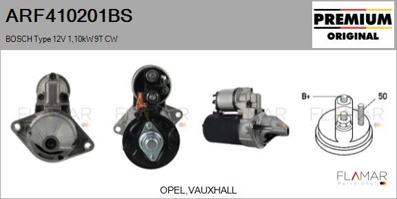 FLAMAR ARF410201BS - Starter car-mod.net