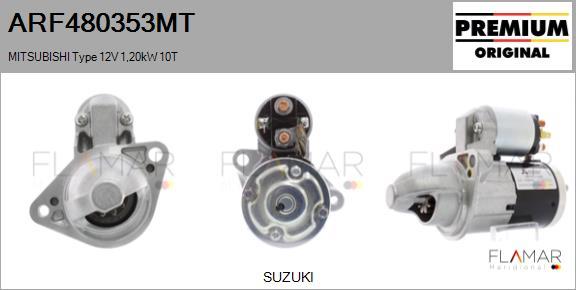 FLAMAR ARF480353MT - Starter car-mod.net