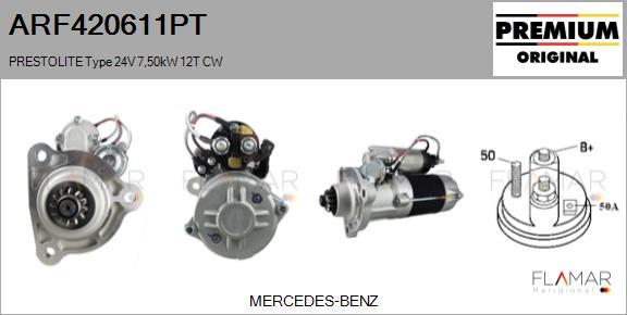 FLAMAR ARF420611PT - Starter car-mod.net