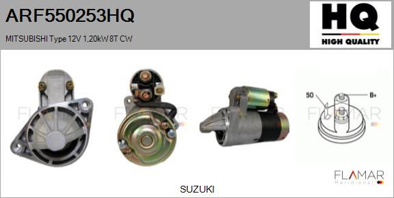 FLAMAR ARF550253HQ - Starter car-mod.net