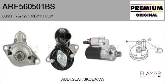 FLAMAR ARF560501BS - Starter car-mod.net