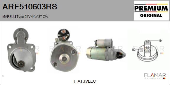 FLAMAR ARF510603RS - Starter car-mod.net