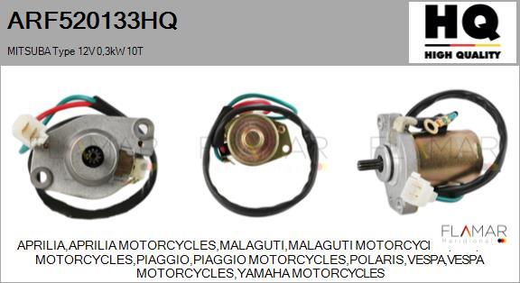 FLAMAR ARF520133HQ - Starter car-mod.net