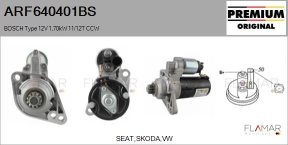 FLAMAR ARF640401BS - Starter car-mod.net